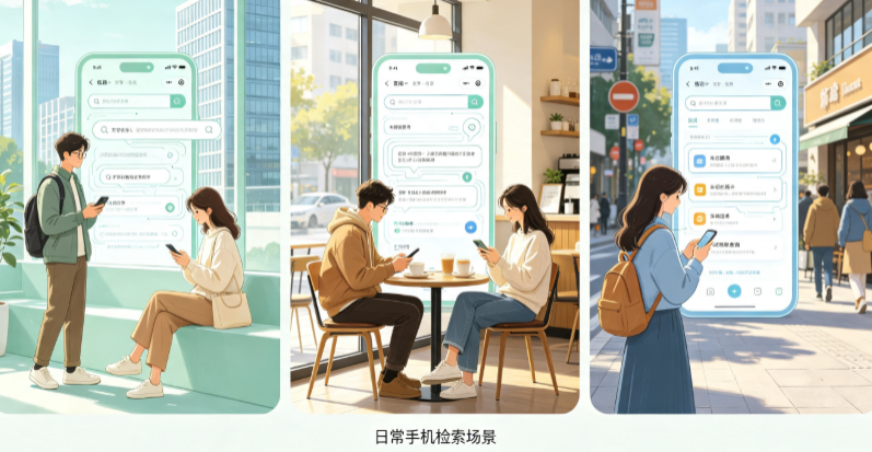良庆区普通人日常手机使用场景拆解：GEO 与 AI 优化如何改变信息检索体验