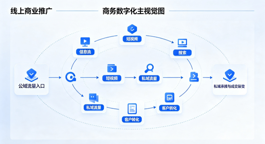 良庆区线上商业推广怎么做？全域流量闭环搭建与低成本转化实战指南